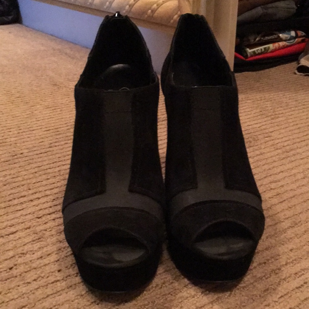 Suede shoes